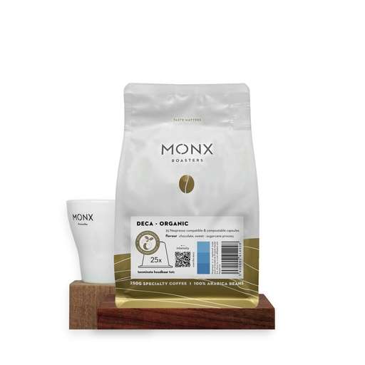 Monx Koffie Deca Organic – 25 Capsules