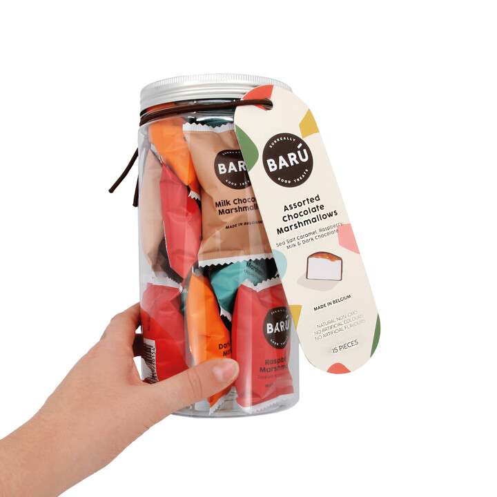 BARÚ Chocolate Marshmallow - GIFT JAR - 208gr