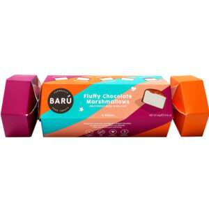 BARÚ Fluffy Chocolate Marshmallows Christmas Cracker (6 pieces) 84gr