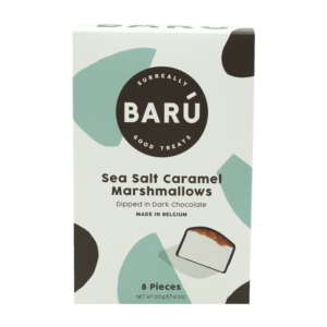 BARÚ Chocolate Marshmallow - Dark Chocolat/Sea Salt Caramel 120gr